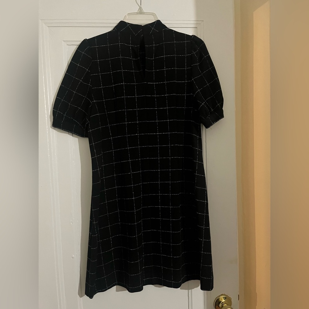 EUC - LOFT Black & White Dress